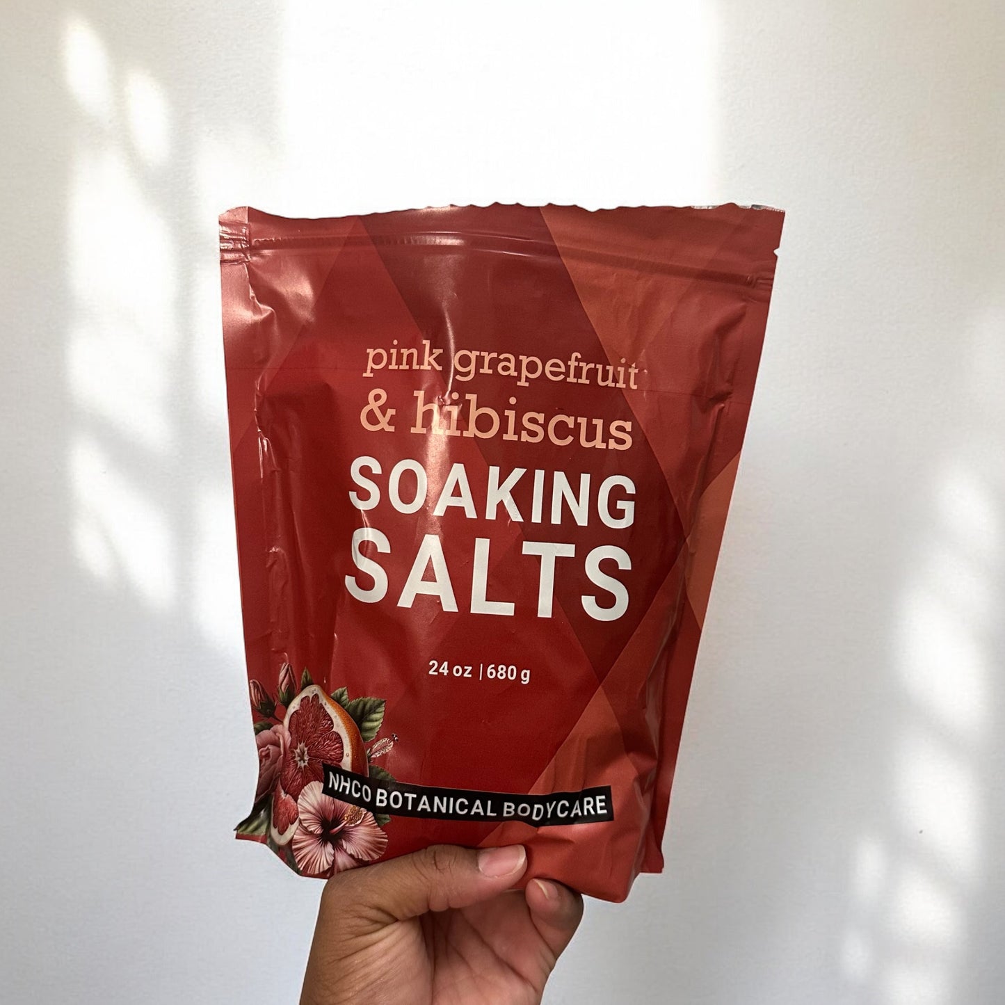 Pink Grapefruit & Hibiscus Soaking Salts