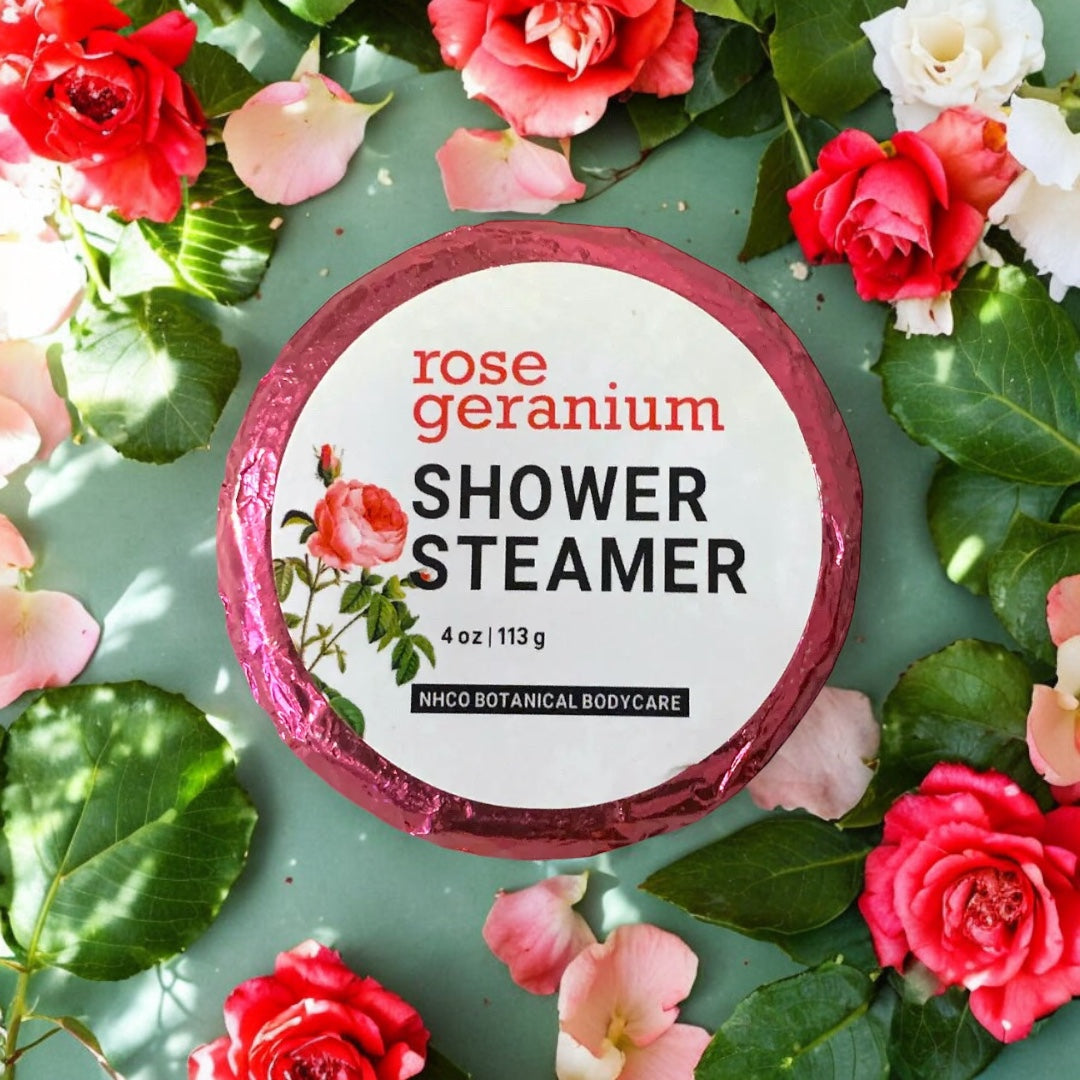 Rose Geranium Shower Steamer