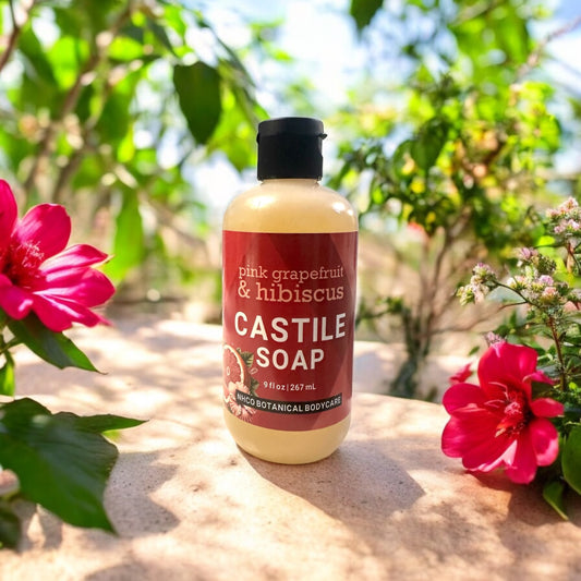 Pink Grapefruit & Hibiscus Castile Soap